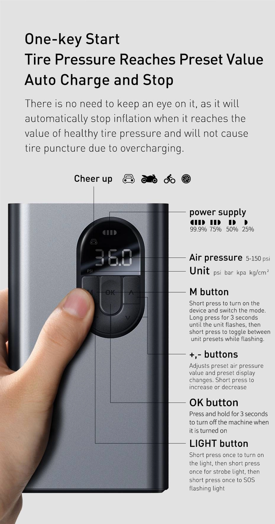 Baseus-Car-Inflator-Pump-Wireless-Electric-Air-Pump-150PSI-Tire-Inflator-Car-Tyre-Pump-for-Bicycle-gadgetsea-pk-4