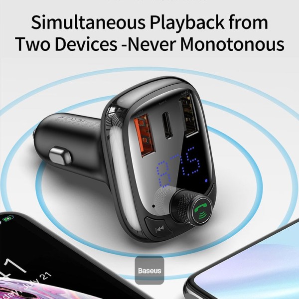 Baseus-Fast-Charge-Bluetooth-MP3-Charger-36W-S13-gadgetsea-pk-3