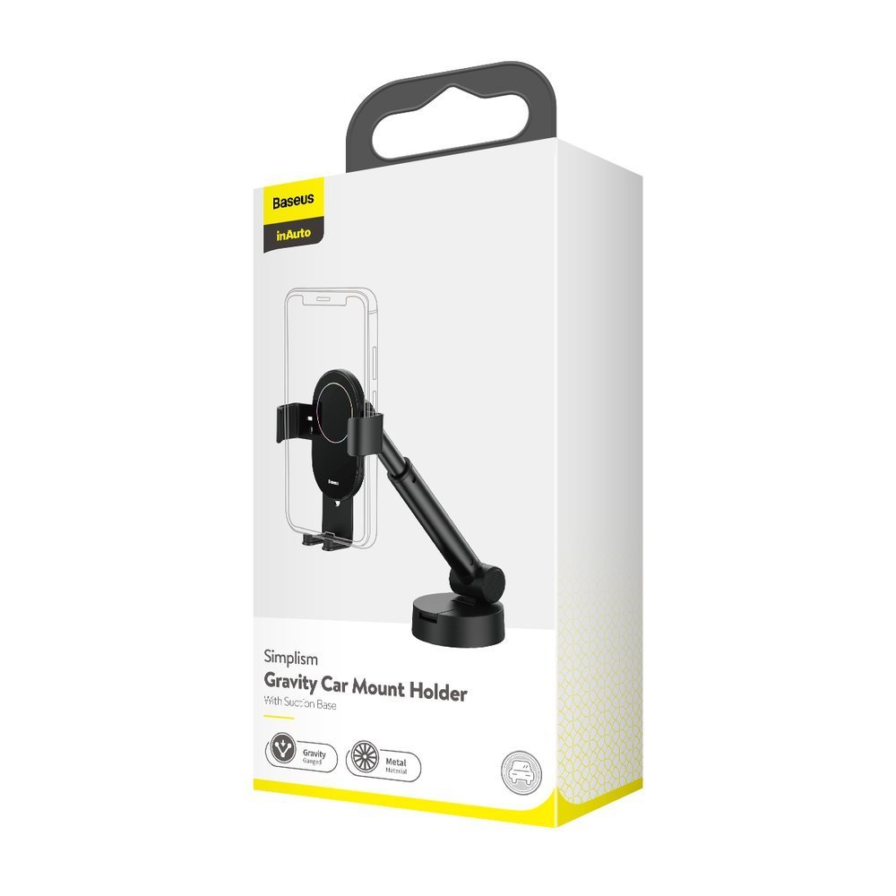 Baseus-Simplicity-Gravity-Car-Mount-Holder-With-Suction-Base-gadgetsea-pk-2