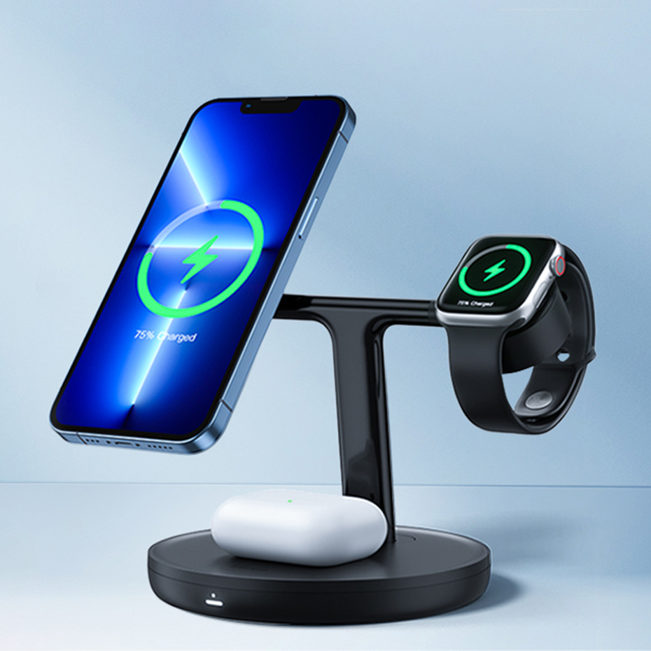Baseus Swan 3-in-1 Wireless Fast Charging Bracket 20W For iP