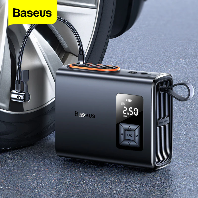 Baseus Mega Energy Pump Series Dual Cylinder Wireless Inflator gadgetsea pakistan-1 Baseus Mega Energy Pump Series Dual Cylinder Wireless Inflator gadgetsea pakistan