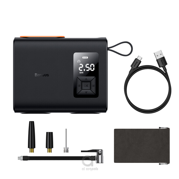 Baseus Mega Energy Pump Series Dual Cylinder Wireless Inflator gadgetsea pakistan-6