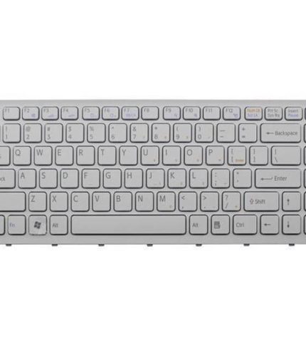 Sony Vaio VPC EA White With Frame Laptop Keyboard