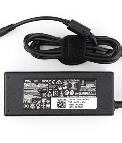 Dell Inspiron 13 5368 5370 5378 5379 90W 19.5V 4.62A Black Pin Laptop AC Adapter Charger