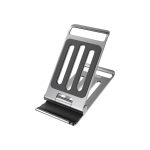 Dudao F14 Foldable Desktop Phone Holder Gray