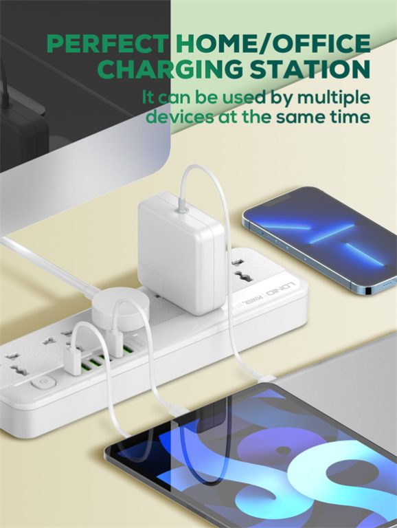 LDNIO 5AC Outlets Universal Power Strip SC5614 - gadgetsea