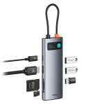 Baseus 7-in-1 Metal Gleam Series USB-C Multi Functional Hub 4K@60Hz