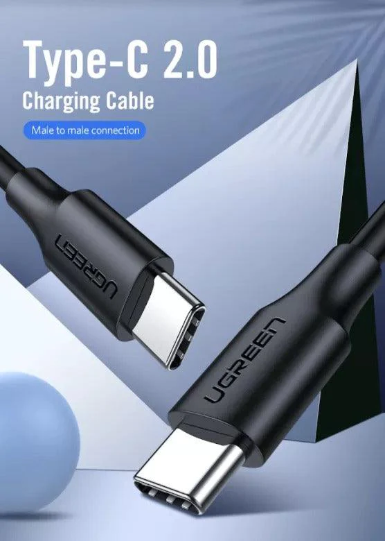 Ugreen-USB-C-2.0-Male-To-USB-C-2.0-Male-3A-Data-Cable-50997-2.webp