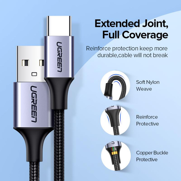 Ugreen-USB-C-Male-To-USB-Male-Fast-Charging-Cable-2m-60128-2.jpeg