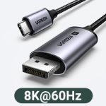 Ugreen USB C to DisplayPort 1.4 Cable 25158/25839