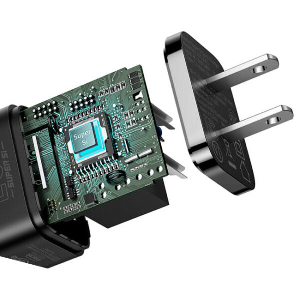 Baseus Super Si Quick Charger IC 30W CN Black-2
