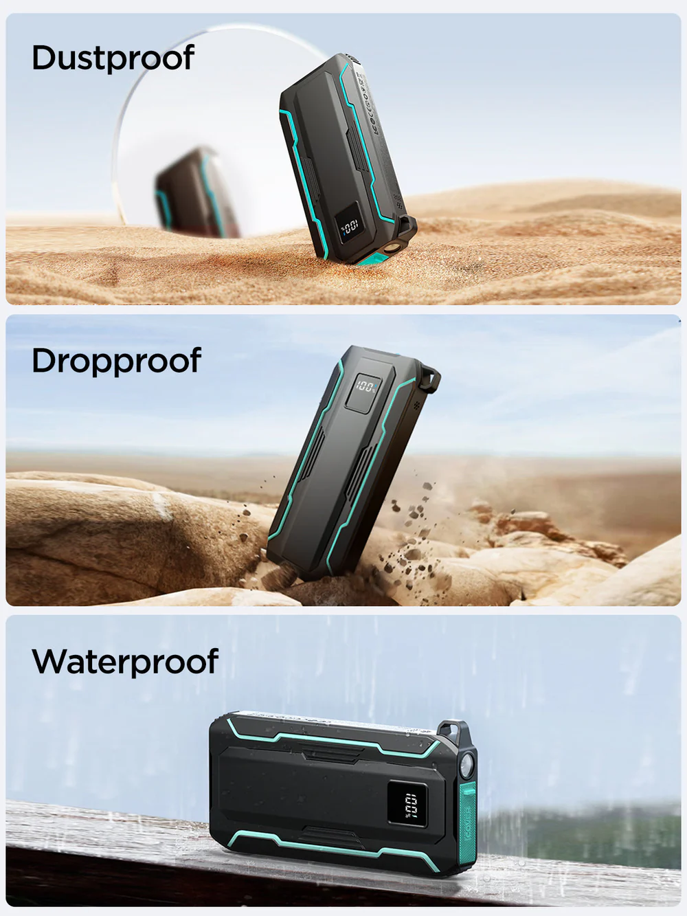 Joyroom JR-L018 22.5W Power Bank 20000mAh with Dual Cables-3