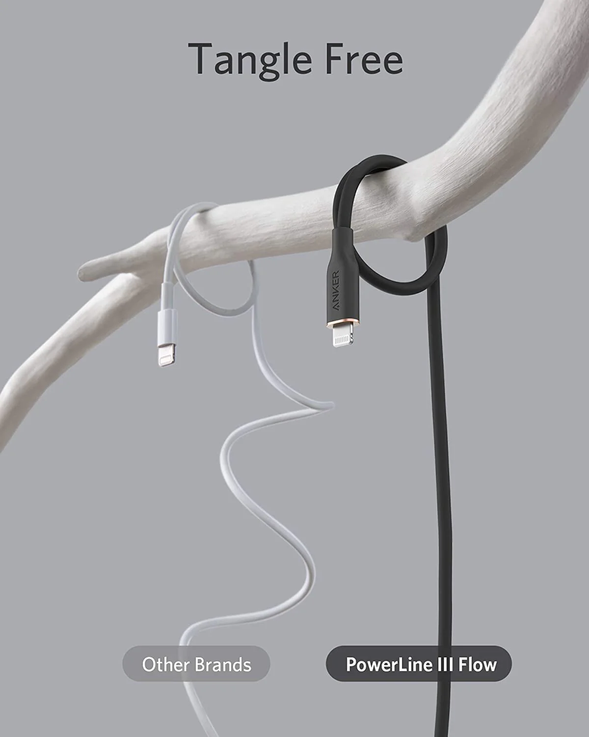 Anker 641 USB-C to Lightning Cable (Flow, 3ft Silicone) A8662 price in Pakistan-3