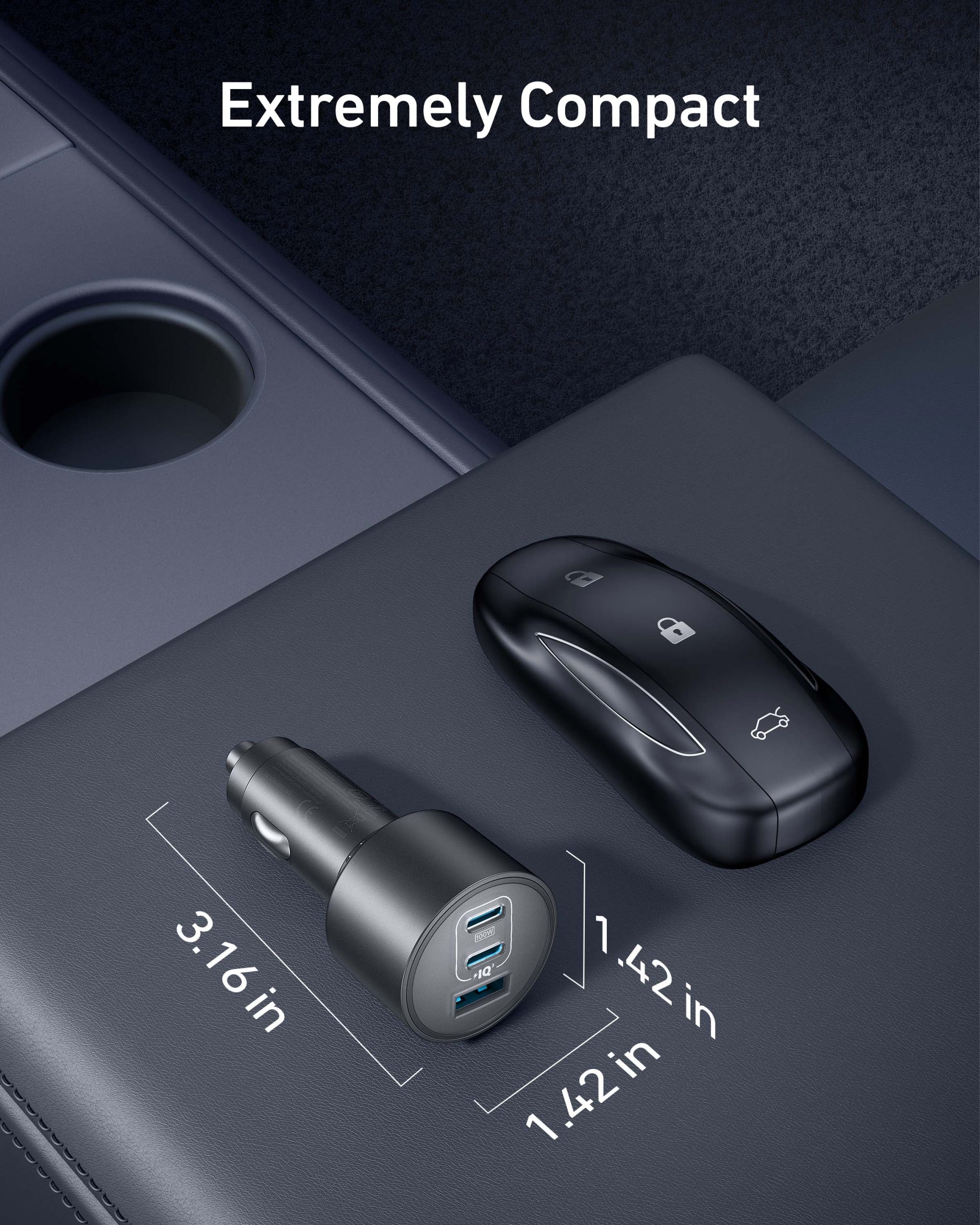 Anker Nano Car Charger (167.5W, 3 Ports) A2737 price in Pakistan-5